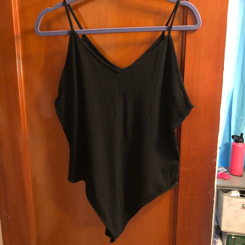 NEVER WORN - AE black thong body suit